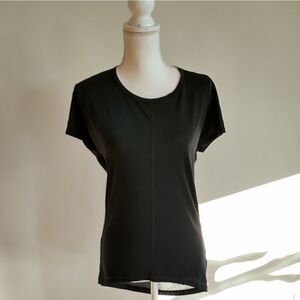 lucy Light Speed black short sleeve top size XS EUC